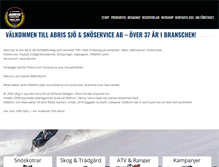 Tablet Screenshot of abris.se